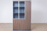 Office 3-Door Wooden Storage Cabinet - Image 2