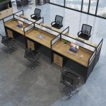 4-Way Office Straight Workstation - Image 7