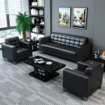 5-Seater Executive Office Leather Sofa - Image 5