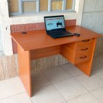 1200mm Home/Office Desk (cherry in colour)