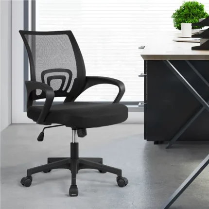 Mesh low-back office study chair