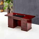 1200mm Executive Desk (mahogany) - Image 4