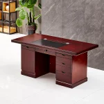 1200mm Executive Desk (mahogany) - Image 3