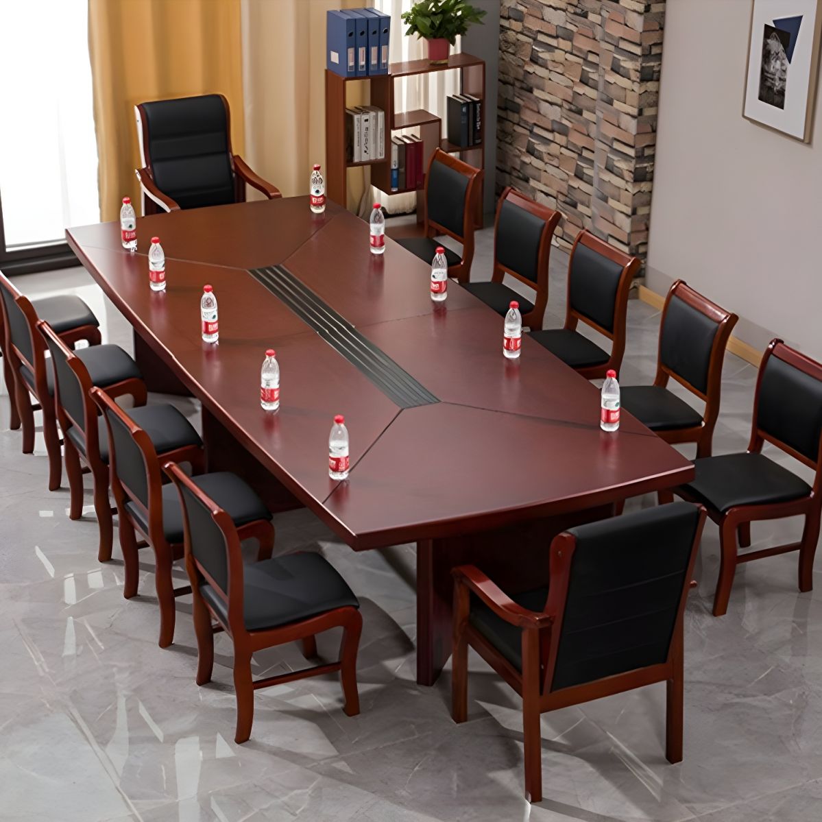1199x1199-2024-03-17T000421.002.jpg 2.4 Meters Executive Conference Table - Image 1