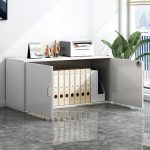 2-Locker steel office cabinet - Image 2