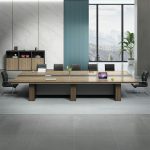 4.8 meters modern boardroom table - Image 4