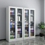 Office Storage Cabinet with Glass Door - Image 3