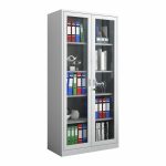 Office Storage Cabinet with Glass Door - Image 5