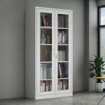 Modern Grey Metal Filing Cabinet - Image 5