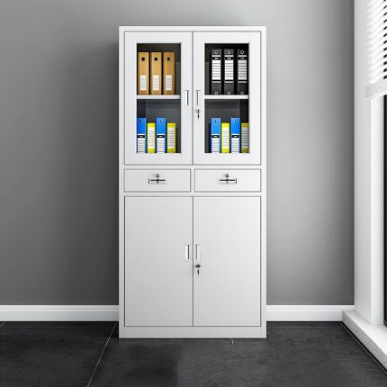 Steel Vertical Filing Cabinet with Lock