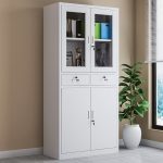 Steel Vertical Filing Cabinet with Lock - Image 5