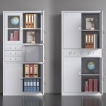 2 Door metallic storage safe cabinet - Image 4