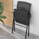 Mesh Executive Foldable Chair with Armrest - Image 3