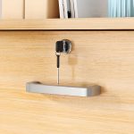 Movable 3-Drawer Under Desk Pedestal - Image 7