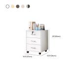 Movable 3-Drawer Under Desk Pedestal - Image 9