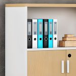 3-Door Wooden Home Office Cabinet - Image 2