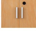 3-Door Wooden Home Office Cabinet - Image 5