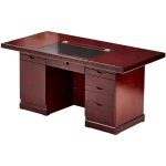 1200mm Executive Desk (mahogany) - Image 2