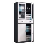 2-Door metallic office cabinet - Image 2