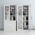 2-Door metallic office cabinet - Image 2