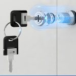 2-Door metallic office cabinet - Image 3