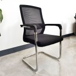 Mesh office visitor seat