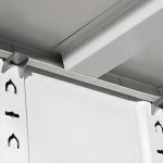 2-Door metallic office cabinet - Image 3