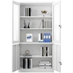 2-Door metallic office filling cabinet - Image 3