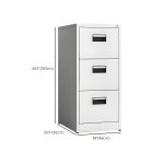 Modern Steel Storage Cabinet with Locking Drawers - Image 5