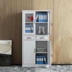 Two door metallic hospital cabinet - Image 5