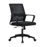 Black Mesh Back Desk Chair - Image 4