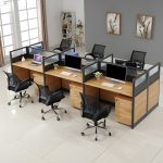 Modern 4-Way Office Workstation - Image 2