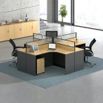 Open view 4-Way Office Workstation
