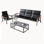 Office reception sofa with arms - Image 5