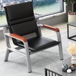 Office reception sofa with arms - Image 4