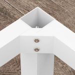 Rectangular Lumber Writing Desk - Image 4