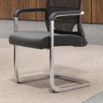 Non-Rotating Mesh Office Guest Chair - Image 4