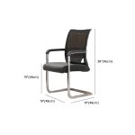 Non-Rotating Mesh Office Guest Chair - Image 7