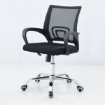 Clerical Mesh Black Office Chair - Image 2