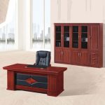 1.4M Executive Office Desk, - Image 4