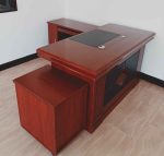1.4M Executive Office Desk, - Image 2