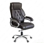 Executive leather office seat