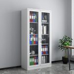 2-Door full-glass metallic office cabinet - Image 6