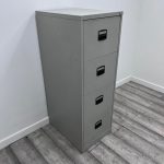 Four drawers metallic file cabinet - Image 3