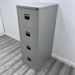 Four drawers metallic file cabinet - Image 5
