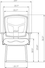 Lorell guest chair - Image 5