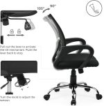 Clerical ergonomic mesh-back office chair - Image 4
