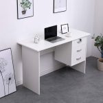 1200mm Home/Office Desk (cherry in colour) - Image 7