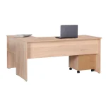 L-shaped 160cm executive table - Image 5