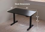 140cm Standing Electric Height Adjustable Desk - Image 8
